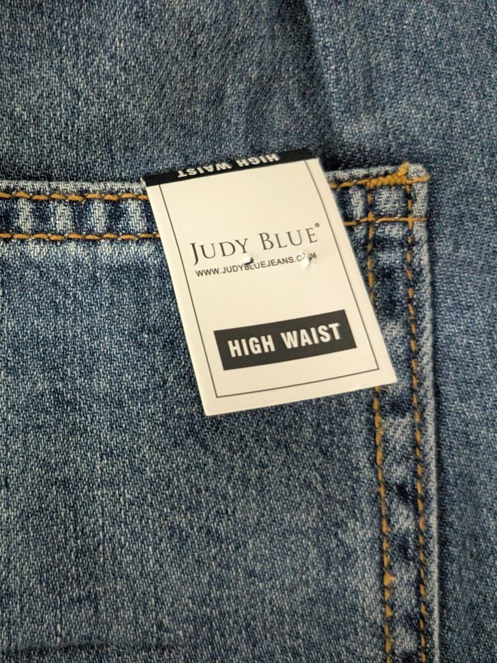 Brand New Judy Blue Jean Featherweight Shorts Size Medium - Picture 6 of 6